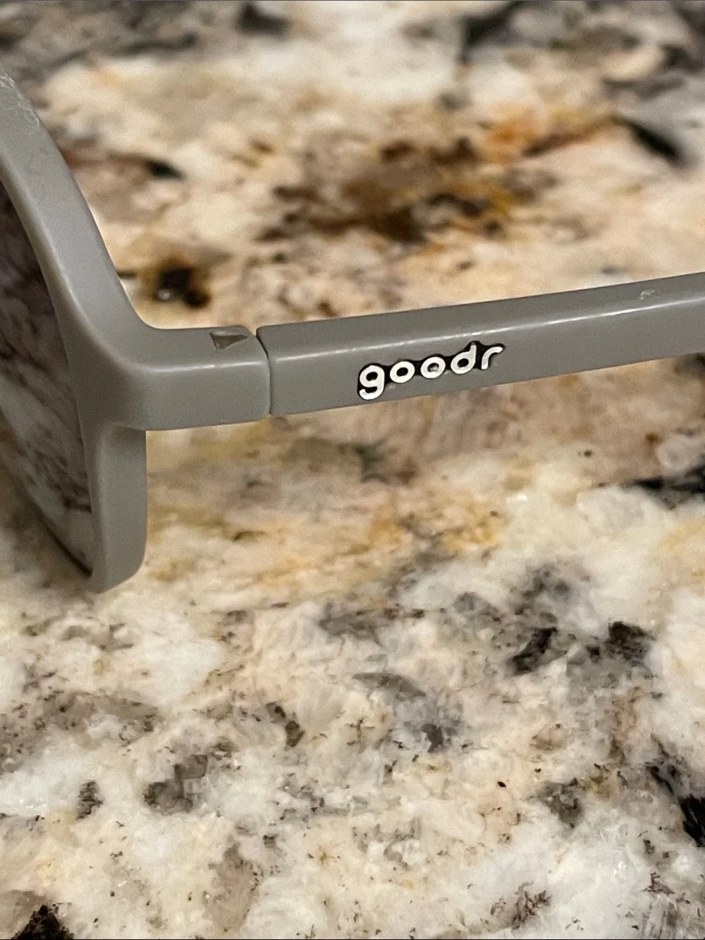 Goodr Men's Matte Gray Aviator Sunglasses